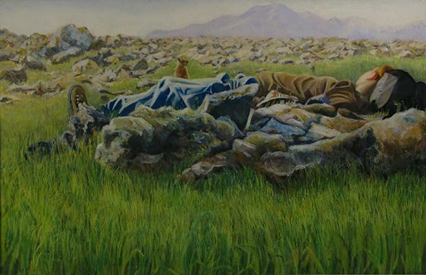 Issac Resting on the Mountain SOLD