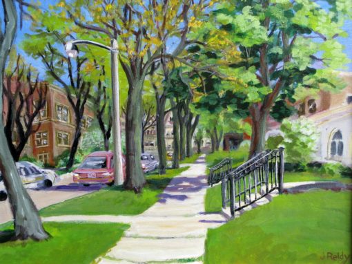 Hackett Looking North