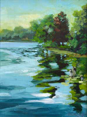 Morning at Fowler Lake