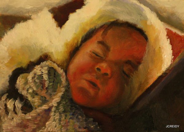 Bobber Bear Sleeping SOLD