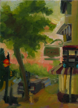 Looking Toward the Almont Gallery