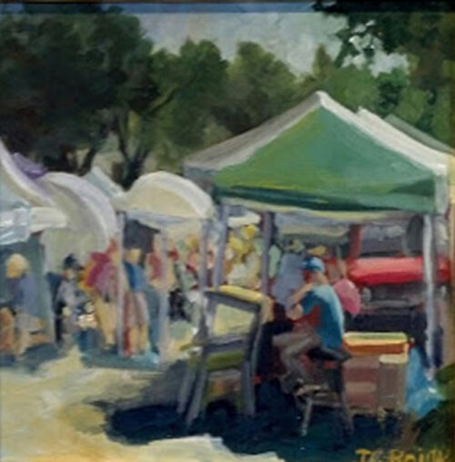 Moment at the Festival