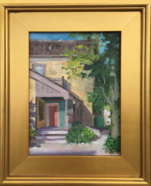 Behind the Stagecoach Inn