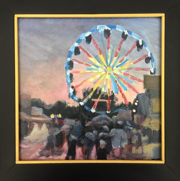 Ferris Wheel at Night