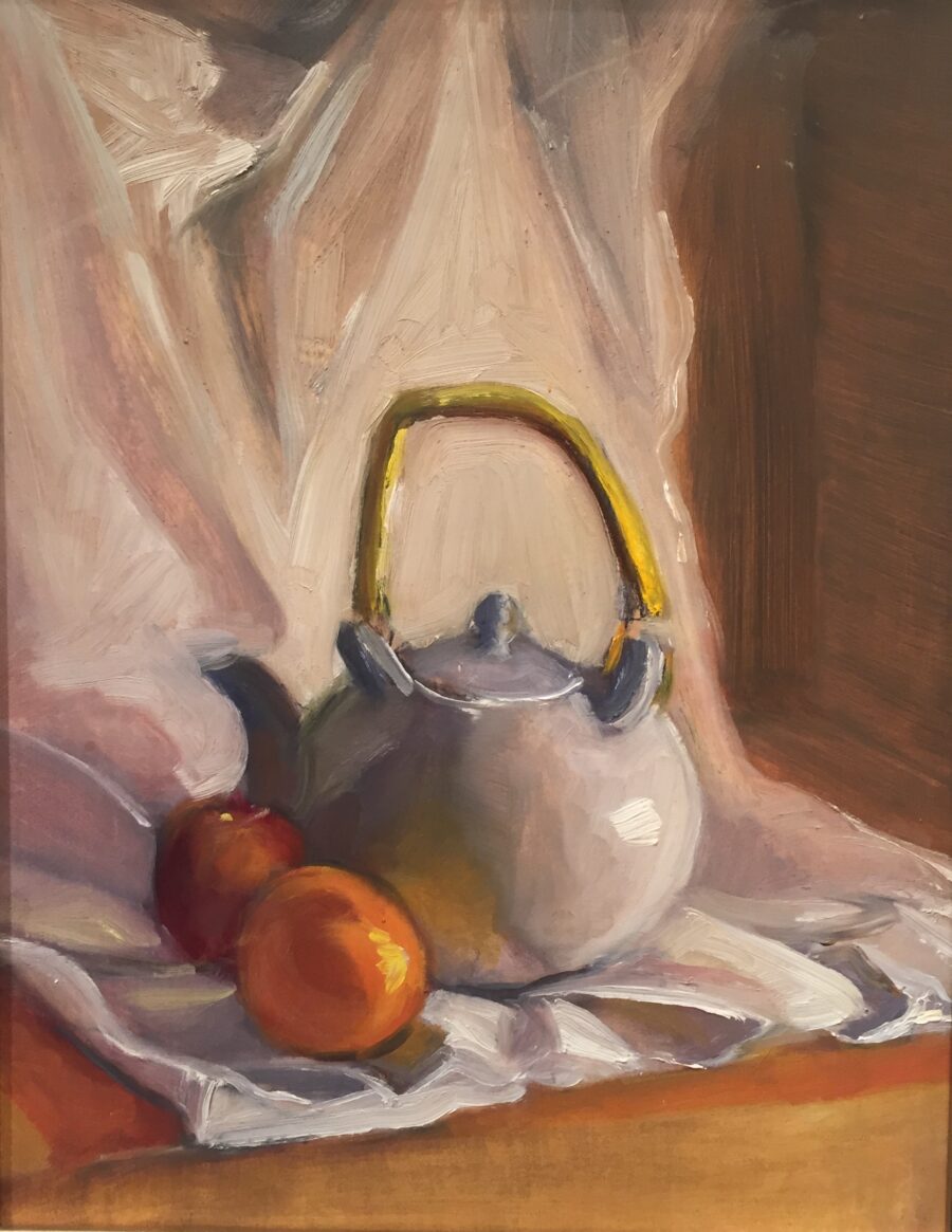 White Tea Pot