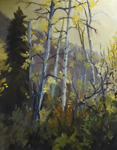 Wasatch Mountain Aspens