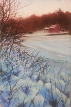 Waupaca Farm in Snow