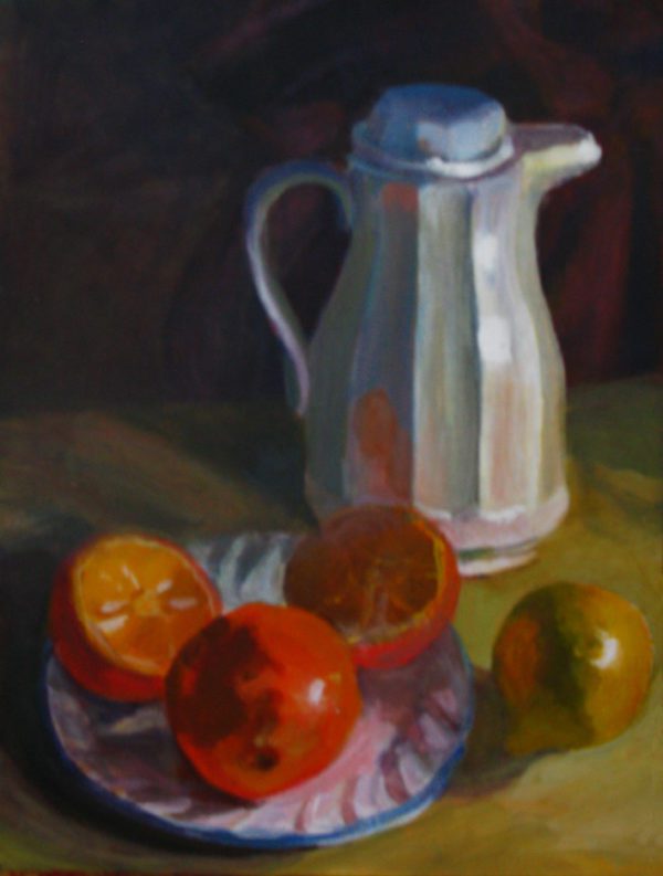 Still Life with White Carafe