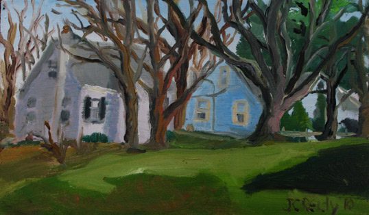 Row of Trees on my Street