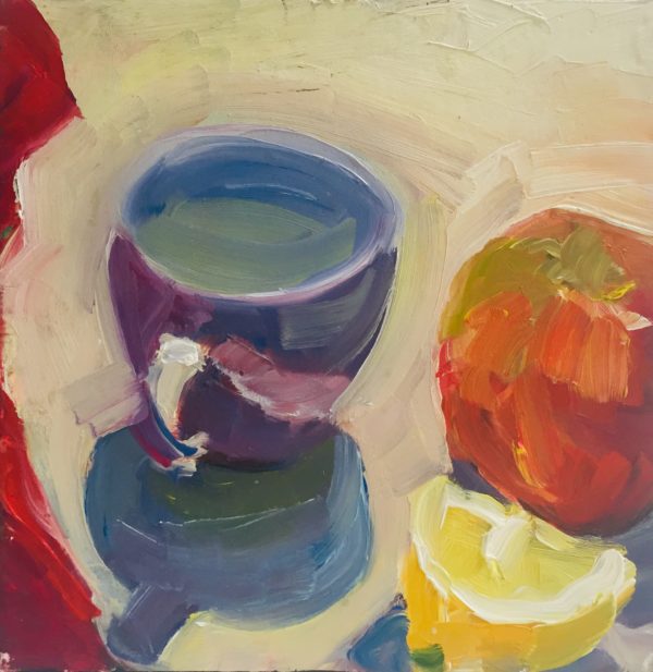 Cup and Fruit in the Sun