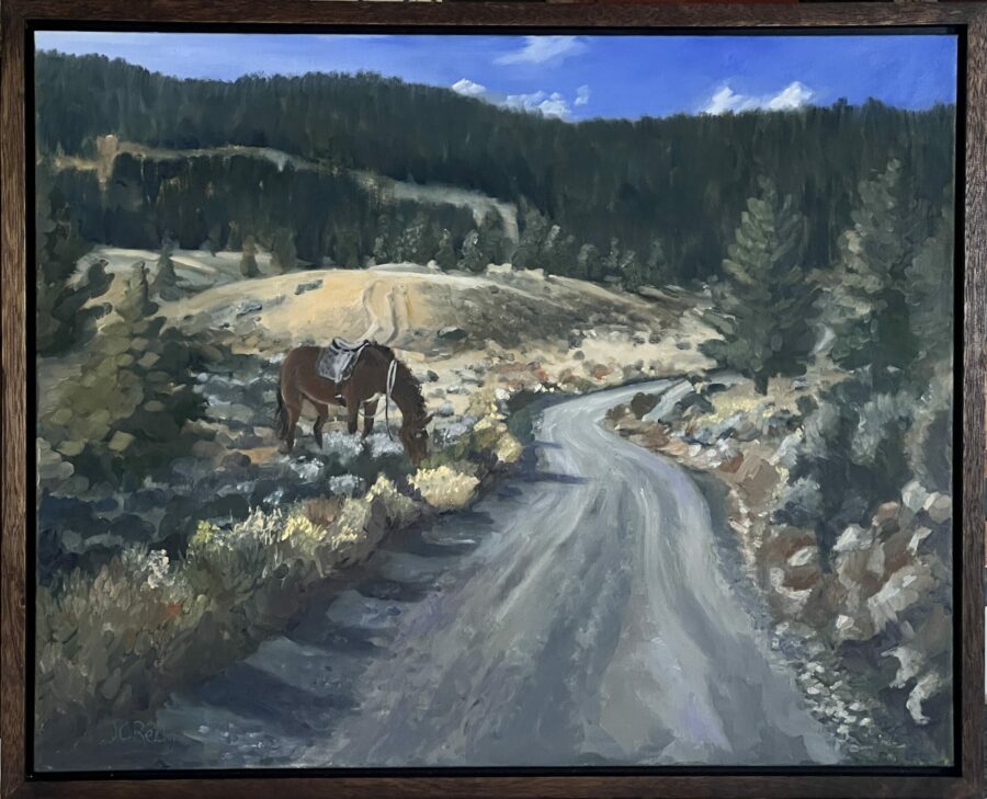 Lone Horse Rider